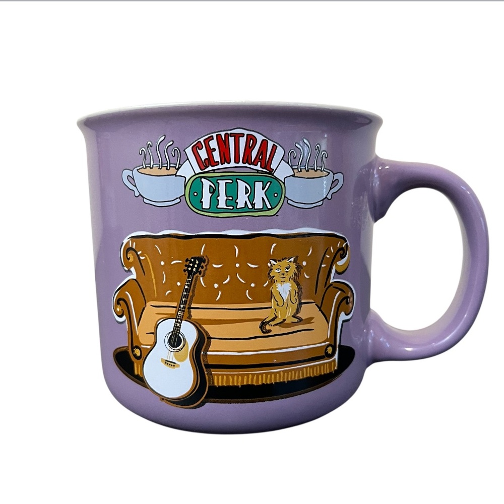 Friends Central Perk Smelly Cat Large Ceramic Coffee Mug